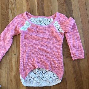 Girls light sweater
